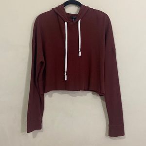 Cropped Hoodie Shirt